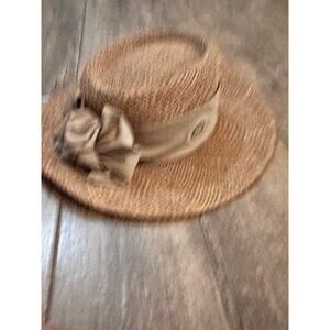 Imperial Women's Brown Caps Straw Hat Size S/M